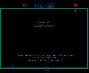 Alien Arena Title Screen
